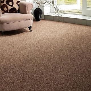 Sifa Carpet Non Woven Carpet For Hotel,Gallery, Marriage Hall, Party Function Seminar, Office, And More Other Event (5X7 Feet) Brown Color, Large Rectangle