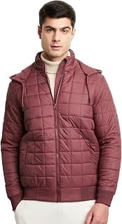 Amazon Brand - Symbol Men's 100% Polyester Full Length Bomber Jacket