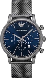 Emporio Armani Emporio Armani Analog Blue Dial Men's Watch-Ar1979 - Stainless Steel