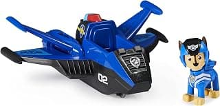 Paw Patrol, Jet to The Rescue Chaseââ‚¬â„¢s Deluxe Transforming Vehicle with Lights and Sounds