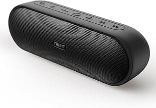 Tribit XSound Plus 2 30W 5.3 Bluetooth Wireless Speakers,Powerful Louder Stereo Sound with Bass-Enhanced XBass Function,24H Playtime,IPX7 Waterproof,Built in Mic,150ft BT Range for Home/Outdoor,Black