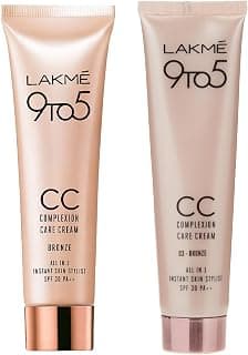 Lakme 9 To 5 Complexion Care Face CC Cream & LAKMÉ 9 to 5 CC Cream