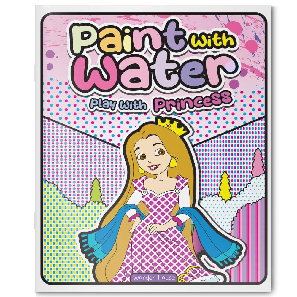 Paint with Water: Play with Princess Magical paint-with-water fun for kids | Just add water to bring princess scenes to life | Ages 3–6 | Mess-Free | 1+ Hour of Creative Play