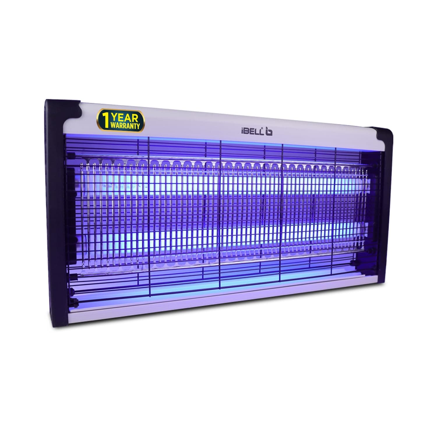 iBELL M215IK Bug Zapper Machine, 30W Insect Killer - Electric Insect Killer & Fly Catcher for Home, Hotels & Offices - UV Light (Silver)
