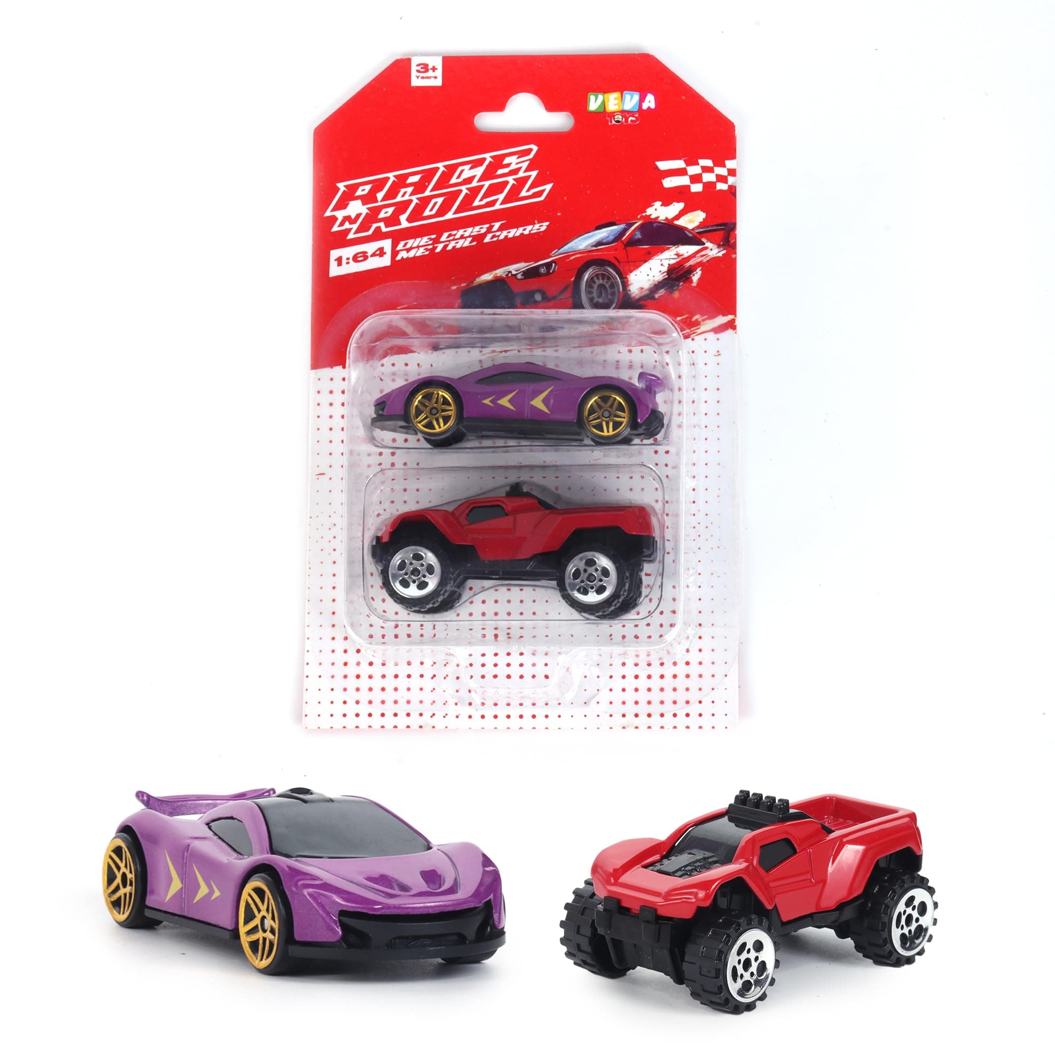 Frendo Metal Die cast 1:64 Scale Pack of 2 Cars