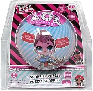 LOL! Surprise Surprise Puzzle 60 Pieces with Stickers Accessories for Kids