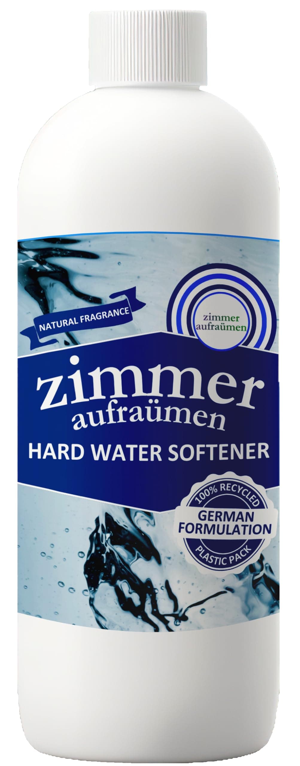 Zimmer Aufraumen Water Softening Liquid | Laundry Washing Machine | Dishwasher Machine | Soften Hard Water (450 ml)