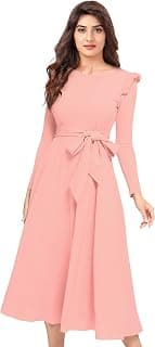 ILLI LONDON Women's A-LINE Maxi Dress