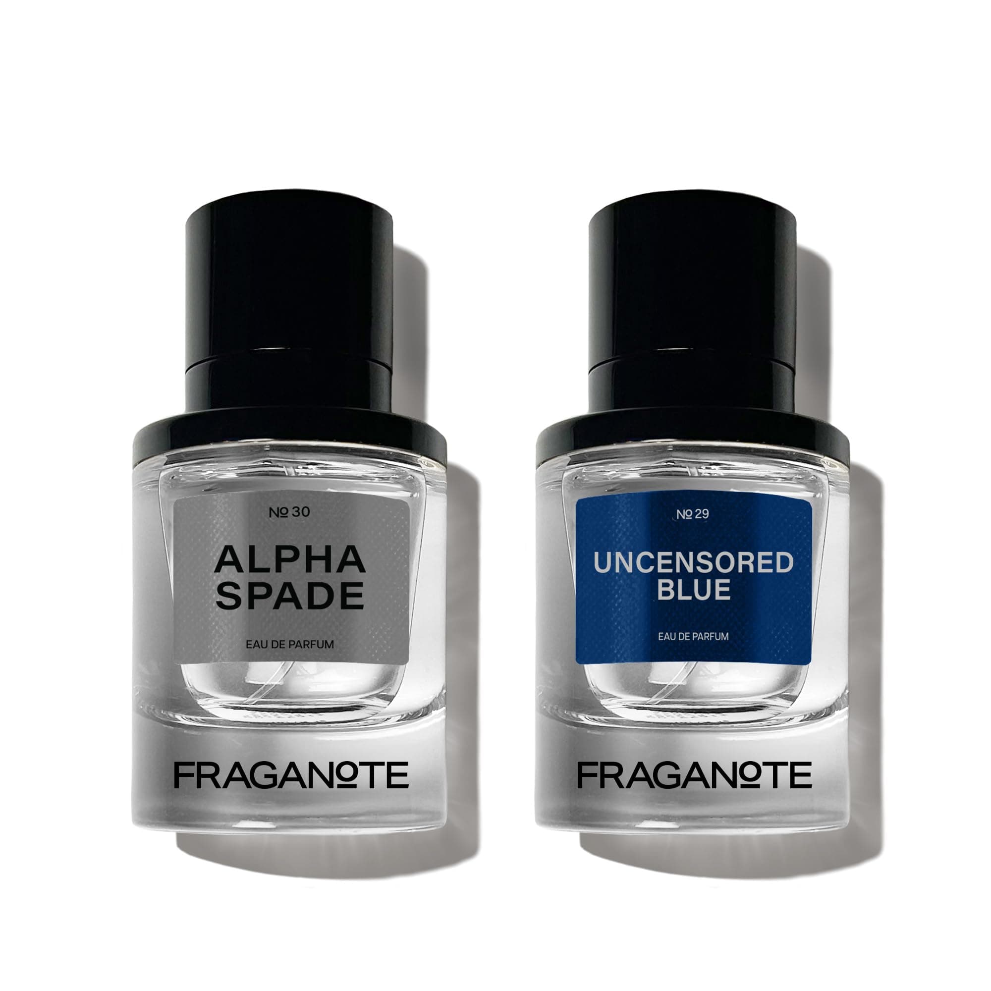 Fraganote Alpha Spade & Uncensored Blue Eau De Perfume Combo (50ml Each) | Bold Aromatic Woody & Sophisticated Fragrances for Men | Long-Lasting Scents | Ideal Gift for Parties, Office & Gifting