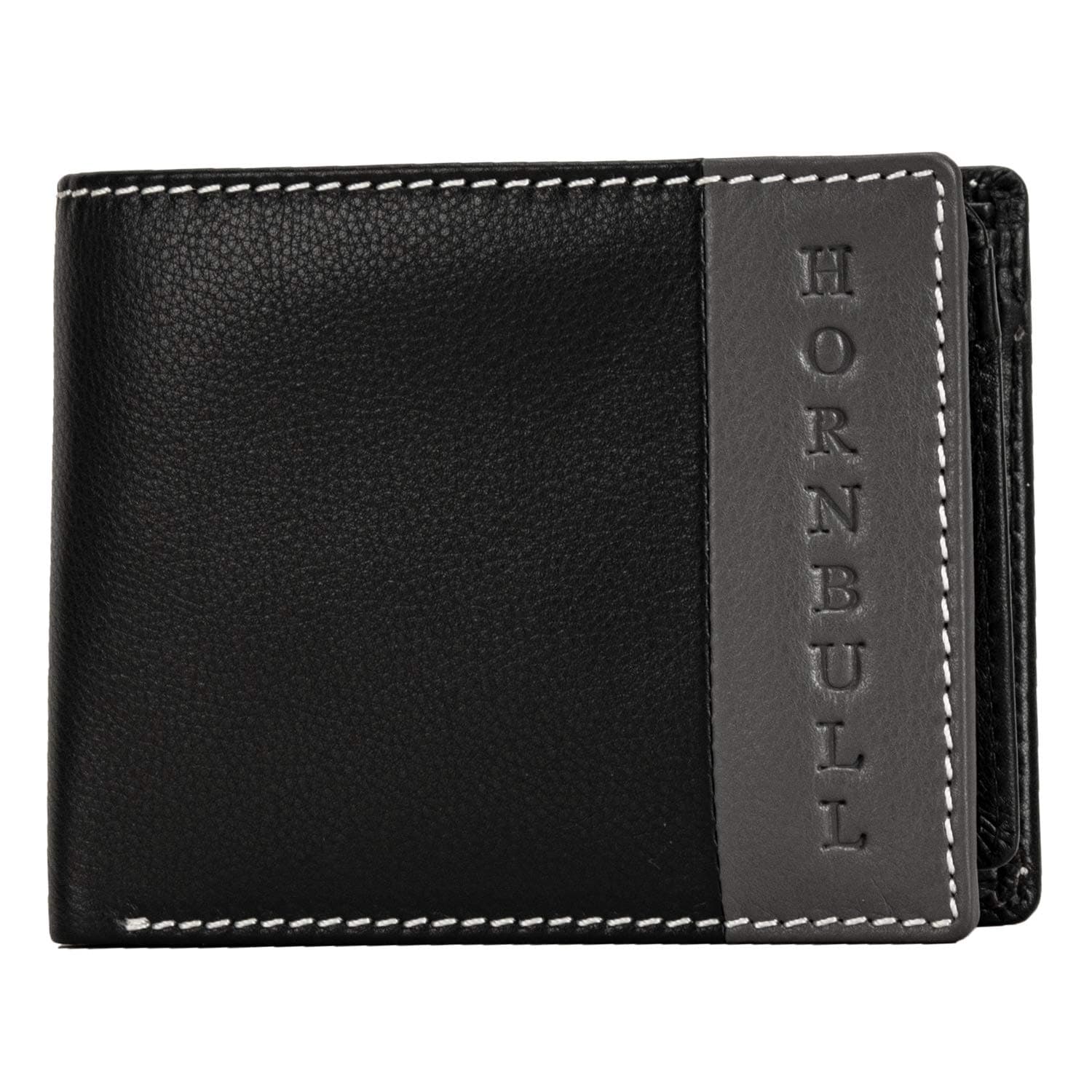 HORNBULL Festive Gift Hamper - Black Taylor Genuine Leather RFID Blocking Wallet Diwali Gift Set for Men