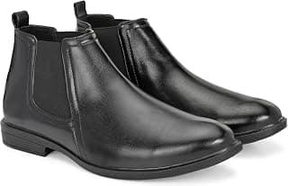Amico Men's Slip On Fashion Chelsea Boots | High Tops, Soft Cushioned Insole, Comfortable Fit, Trendy, Stylish Boots