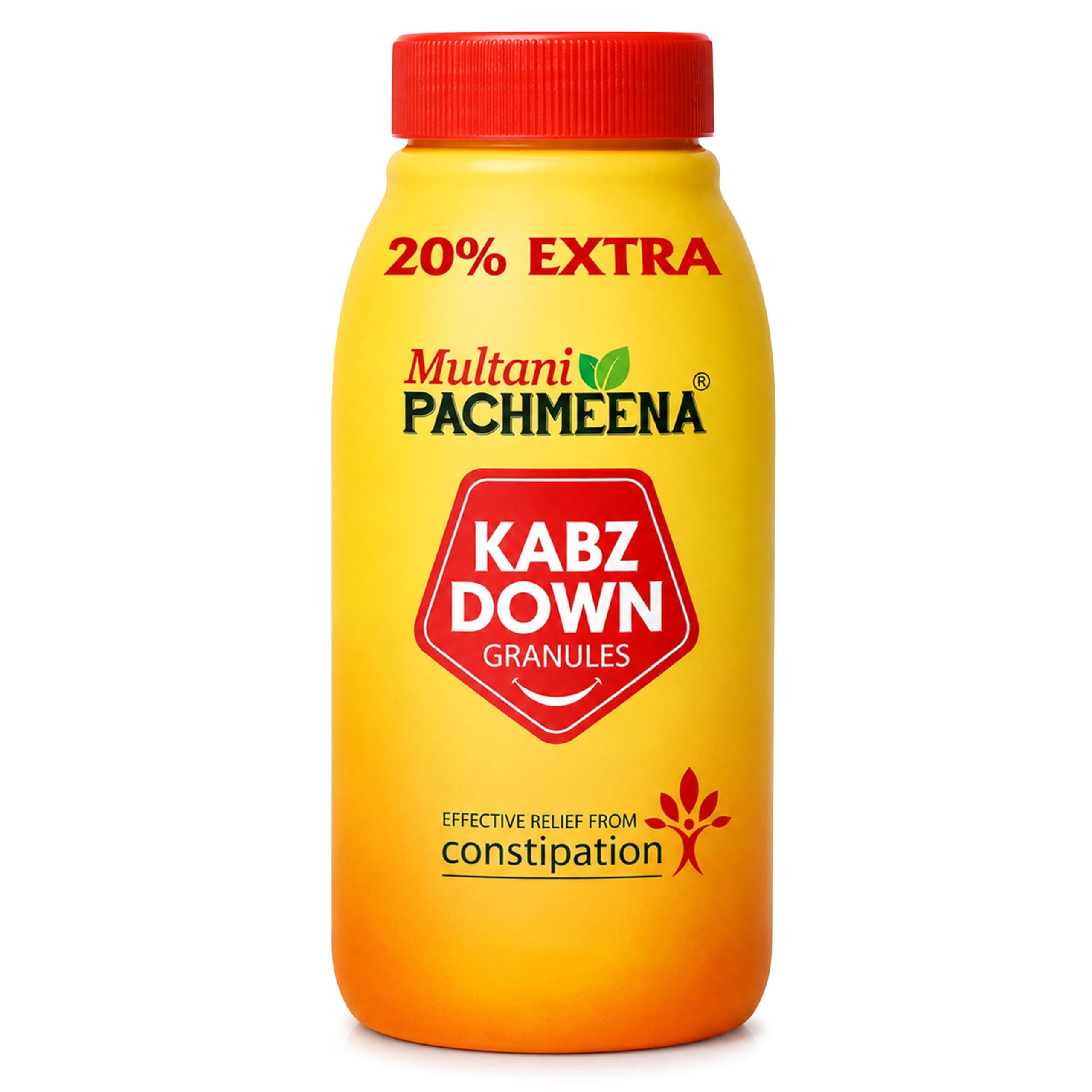 Multani Pachmeena Kabz Down Granules | Ayurvedic Constipation Relief Medicine | For Digestive Issue, Stomach-Ache & Flatulence | Acidity, Gas & Bloating | Promotes Healthy Bowel Movement | 120 Gm