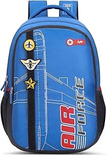 Skybags Maze PRO 05 School Backpack Blue Black