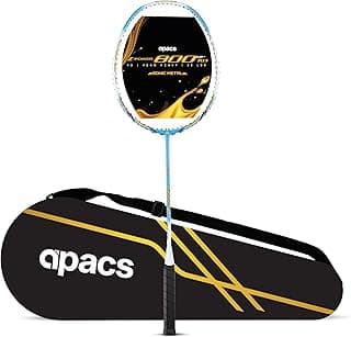 Apacs Z Power 800 RP+ (38 LBS, Unstrung) Made in Vietnam | 4U Head Heavy | Slim Shaft | Japanese High Modulus Graphite | High Tension Badminton Racket with Free Full Cover