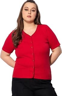 SASSAFRAS Curve Women's Solid Comfort Fit Front Open Top