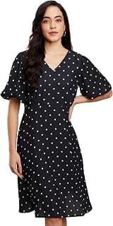 Symbol Premium Women Fit & Flare Dress (Below Knee Length | Stylish) (Available in Plus Sizes)