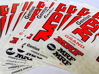 vk-18 new Edition 2026 u-02 Cricket bat Sticker Advanced Gum Glossy Shine