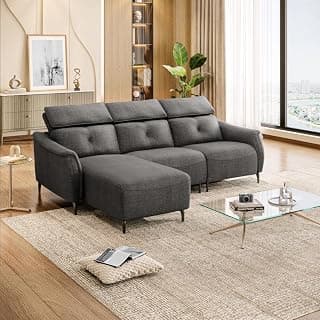 Wakefit Curacao L Shape Sofa Set Without Motion (2 Seater + Left Aligned Chaise)