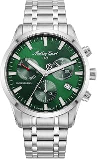 Mathey-Tissot Swiss Made Quartz Green Dial Analog Watch - Men H197CHAV