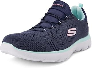 Skechers Womens Summits Lace Up Sneaker