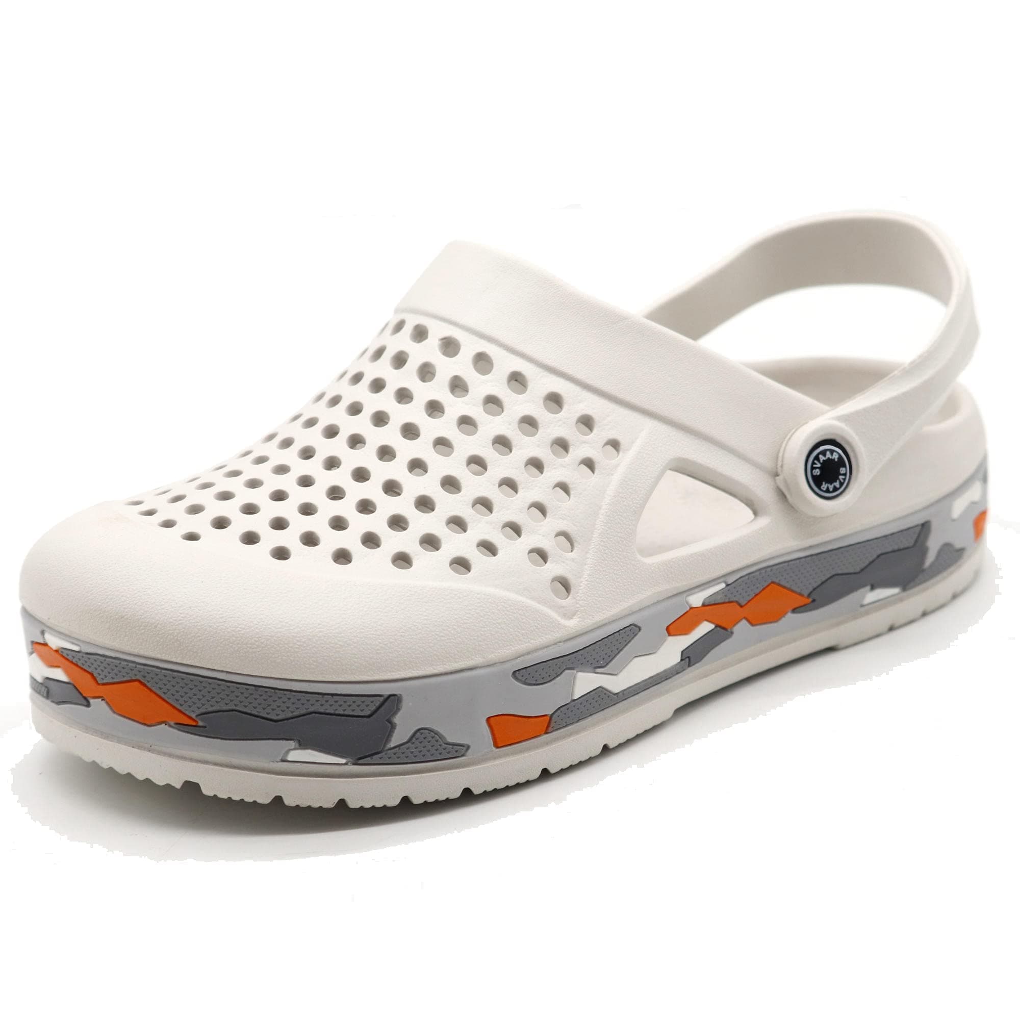 SVAAR Men's Super Stylish Clogs || Sandals with Adjustable Back Strap for Men