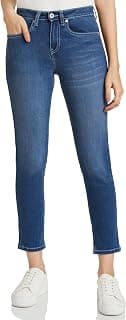 Amazon Brand - Symbol Women's Slim Fit Jeans (Mid Rise | Ankle Length | Stretchable Fabric)
