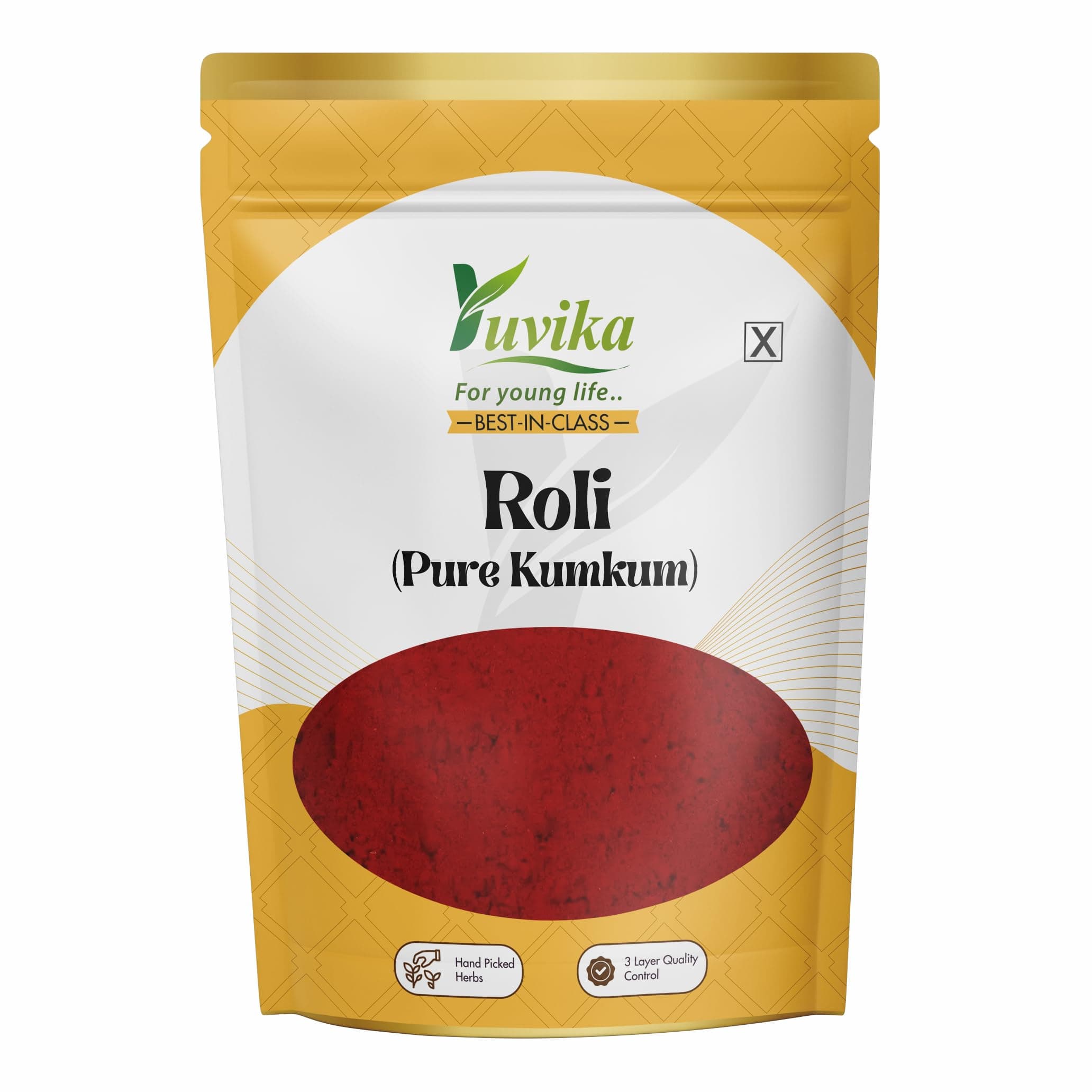 YUVIKA Roli Kumkum | Puja Roli for Hindu Pooja, Tilak & Religious Ceremonies | Traditional Worship Product | 100 Grams