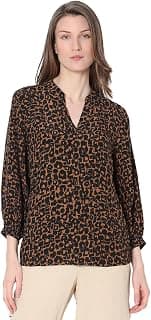VERO MODA Women's Cotton Regular Fit T-Shirt