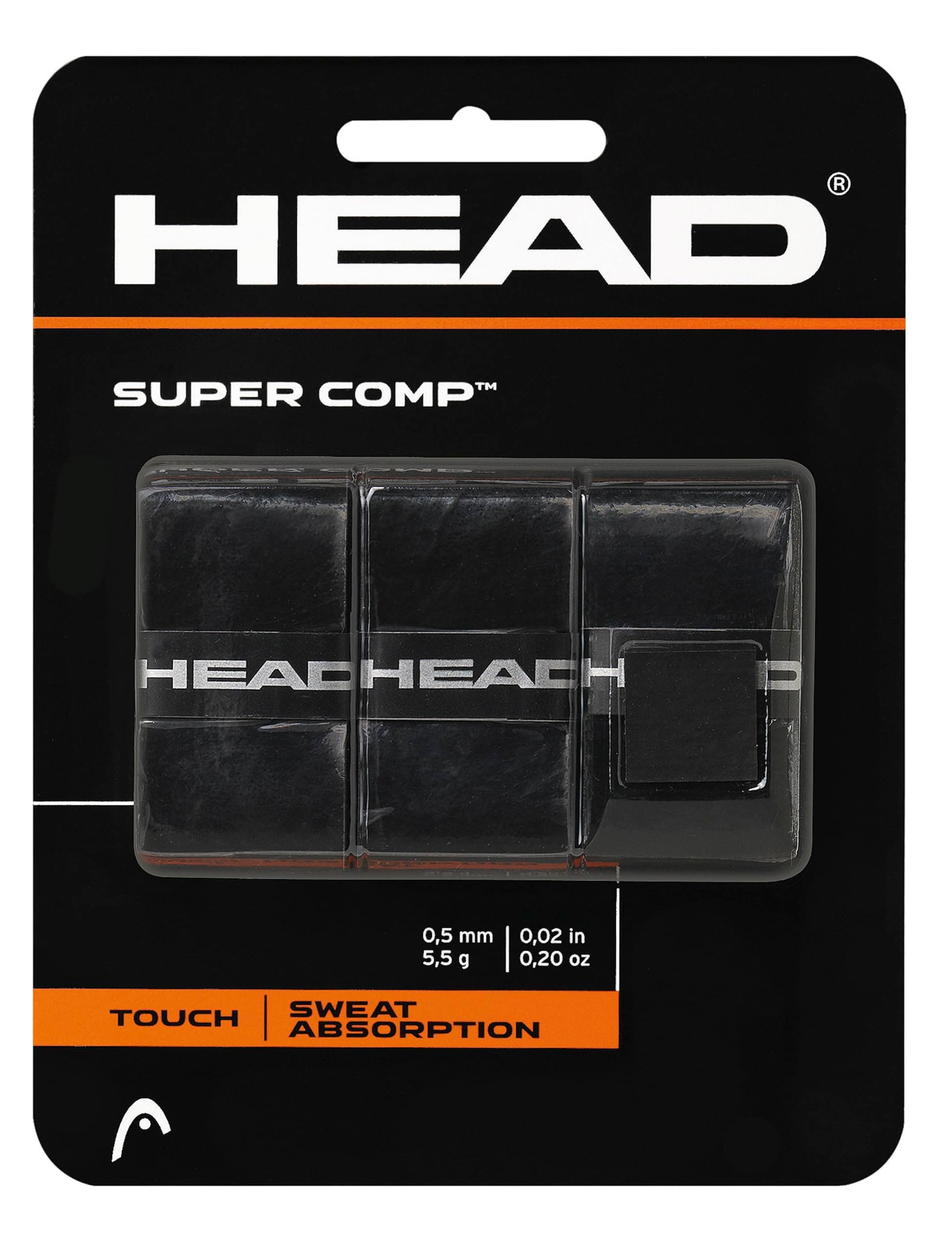 HEAD Super Comp Tennis Grip (Black)