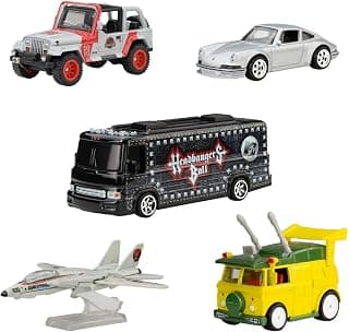 Hot Wheels Premium Toy Car, Truck or Van, 1:64 Scale Volkswagen Kool Kombi Die-Cast Replica from Popular Movie, TV Show or Video Game
