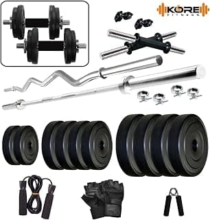 Kore K-8kg Combo 2-WB Home Gym and Fitness Kit