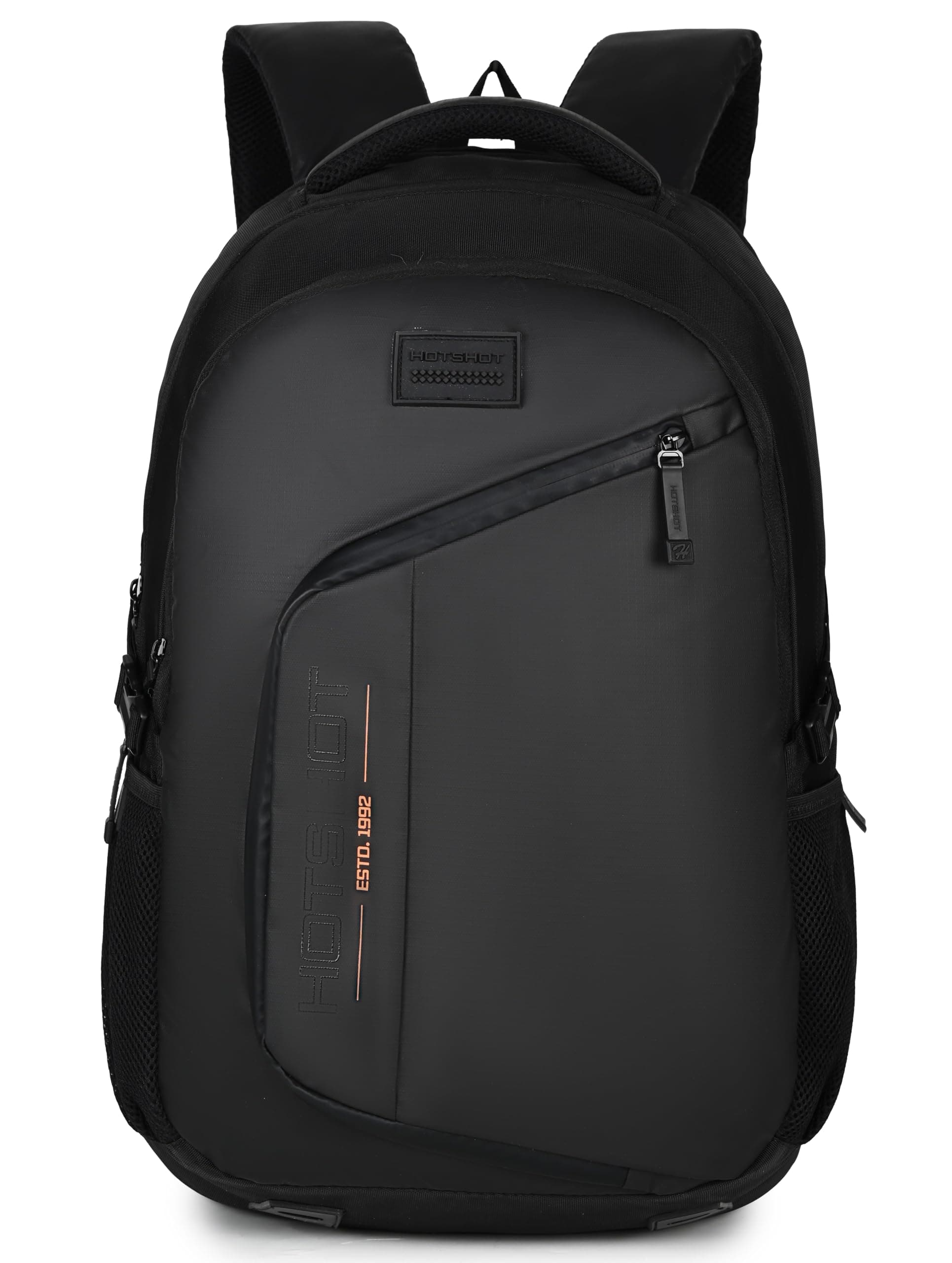 HOT SHOT Large 35 L Laptop Backpack HOTSHOT 1356 DYNAMIC SERIES|Officebag|Laptop Backpack|Chest Strap|Specsholder|15.6 inch (Black)