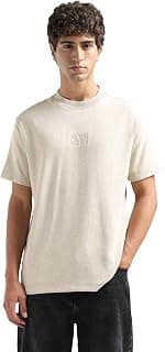 Flying Machine Men's Relaxed Fit T-Shirt | Solid | Tshirt for Man