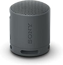 Sony SRS-XB100 Wireless Bluetooth Portable Lightweight Super-Compact Travel Speaker, Extra-Durable IP67 Waterproof & Dustproof, 16 Hrs Batt, Versatile Strap, Extra Bass & Hands-Free Calling-Black