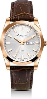 Mathey-Tissot Mathy-Tissot Siwss Made Mathy I Day-Date Quartz Sliver Dial Watch for Men - H453PLS