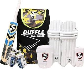 SG Kashmir Eco Cricket Kit for youth, Size 4 (Ideal for age between 8 to 10 Yrs)