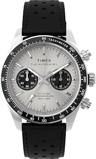 TIMEX Waterbury Heritage Analog Watch for Men with Round Dial & Water Resistant Man's Wrist Watches