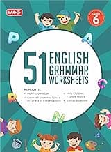 MTG 51 English Grammar Worksheets Class 6 – Grammar Work books to practice English concepts in interactive way (Based on CBSE/NCERT)