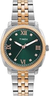 TIMEX Analog Watch for Women Available in Multicolor Dial & Silver Stainless Steel Bracelet Band - Water Resistant Wrist Watches
