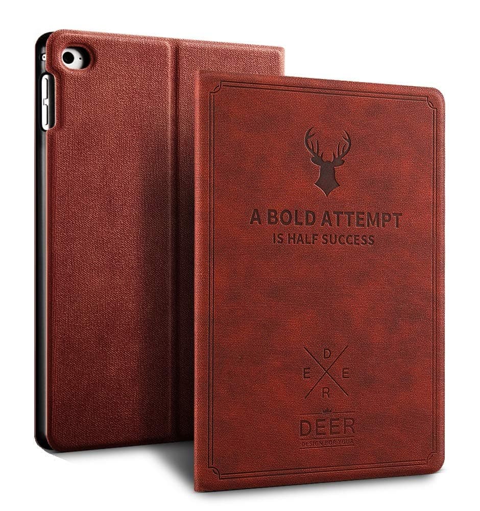 MOCA Compatible Smart flip Cover case Stand for Apple iPAD AIR 2 A1566 A1567 (2014 Launched) IPad Classic Cover case