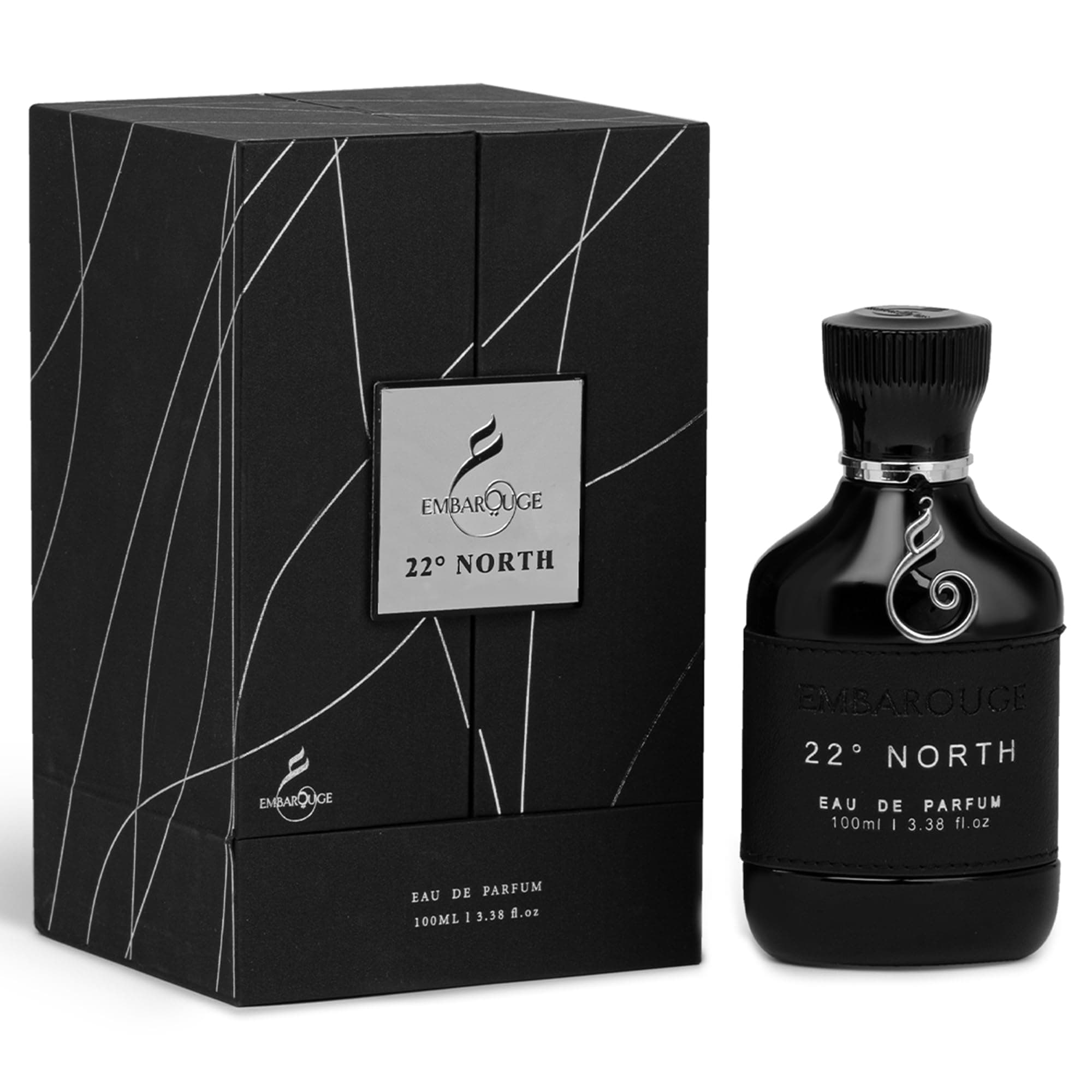 Embarouge 22° North EDP Luxury Perfume for Man | Crafted In Dubai | Woody Oud Perfume | Middle Eastern Mens Fragrance| Long Lasting Smell -100ml