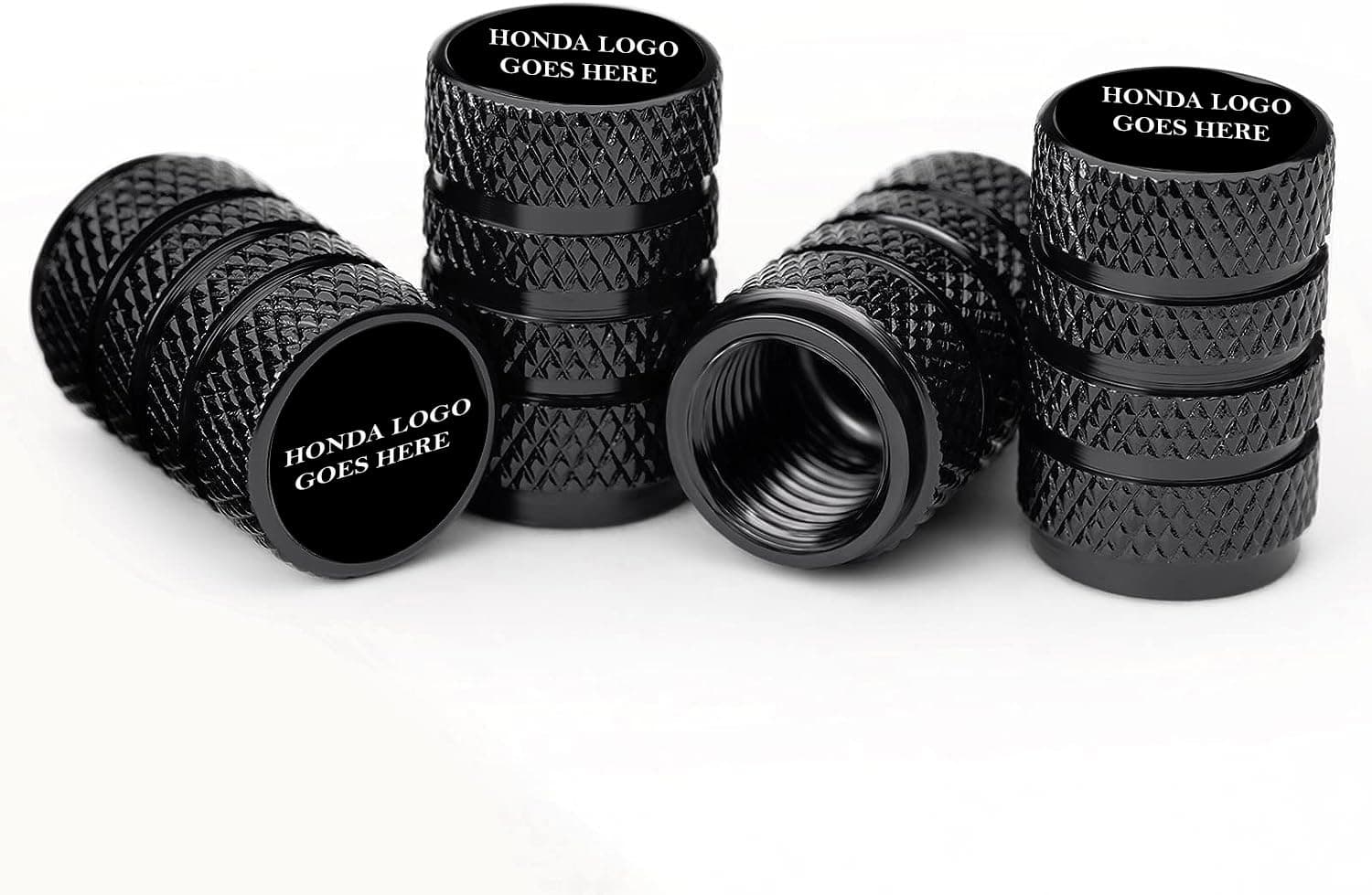 CONTACTS Compatible with Hon-DAA 4pcs Universal Car Tire Valve Stem Caps, Aluminum Air Dust Cover, Auto Wheel Accessories