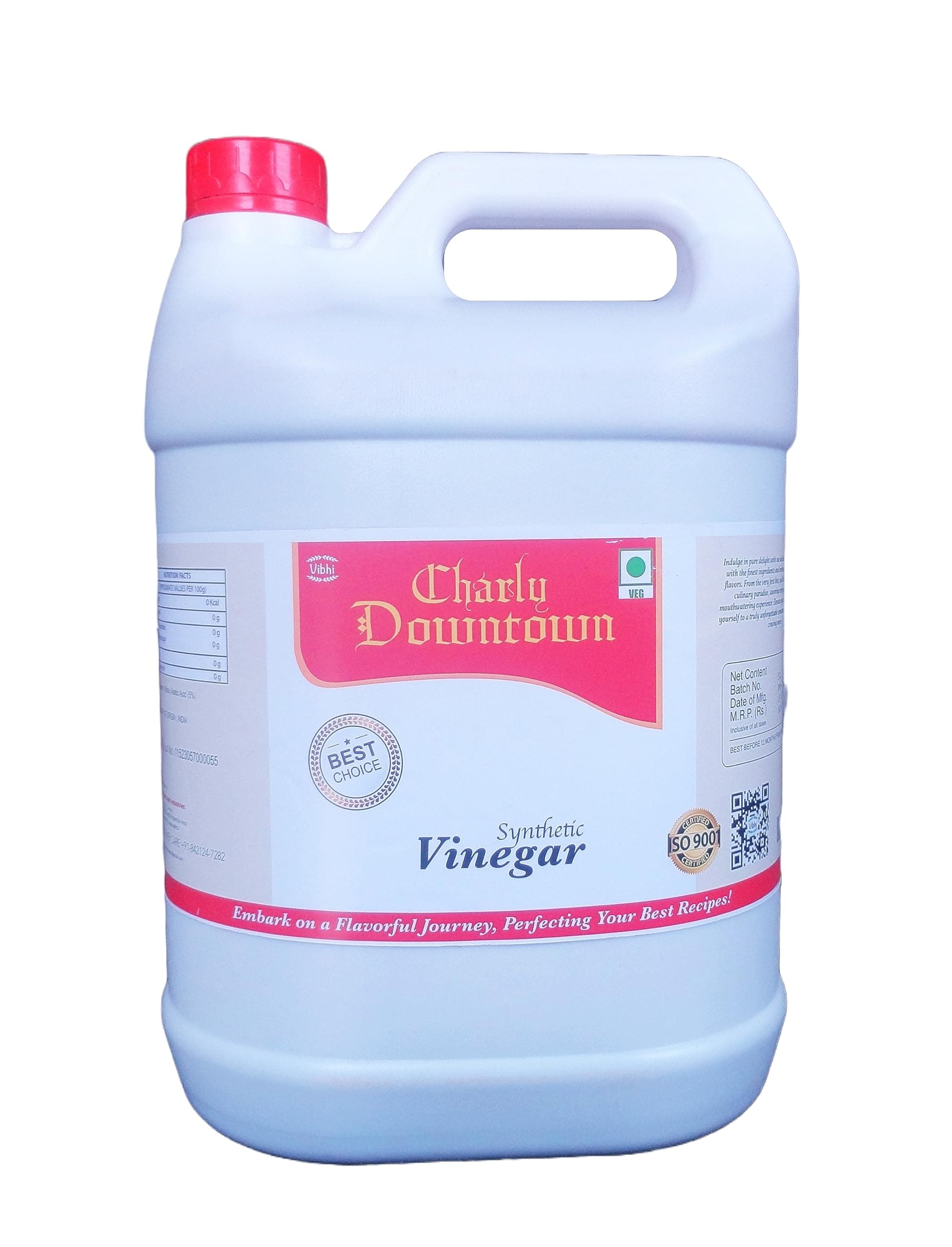 Synthetic Vinegar, 5 Lts FOODGRADE