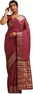Soch Womens Art Silk Zari Woven Saree