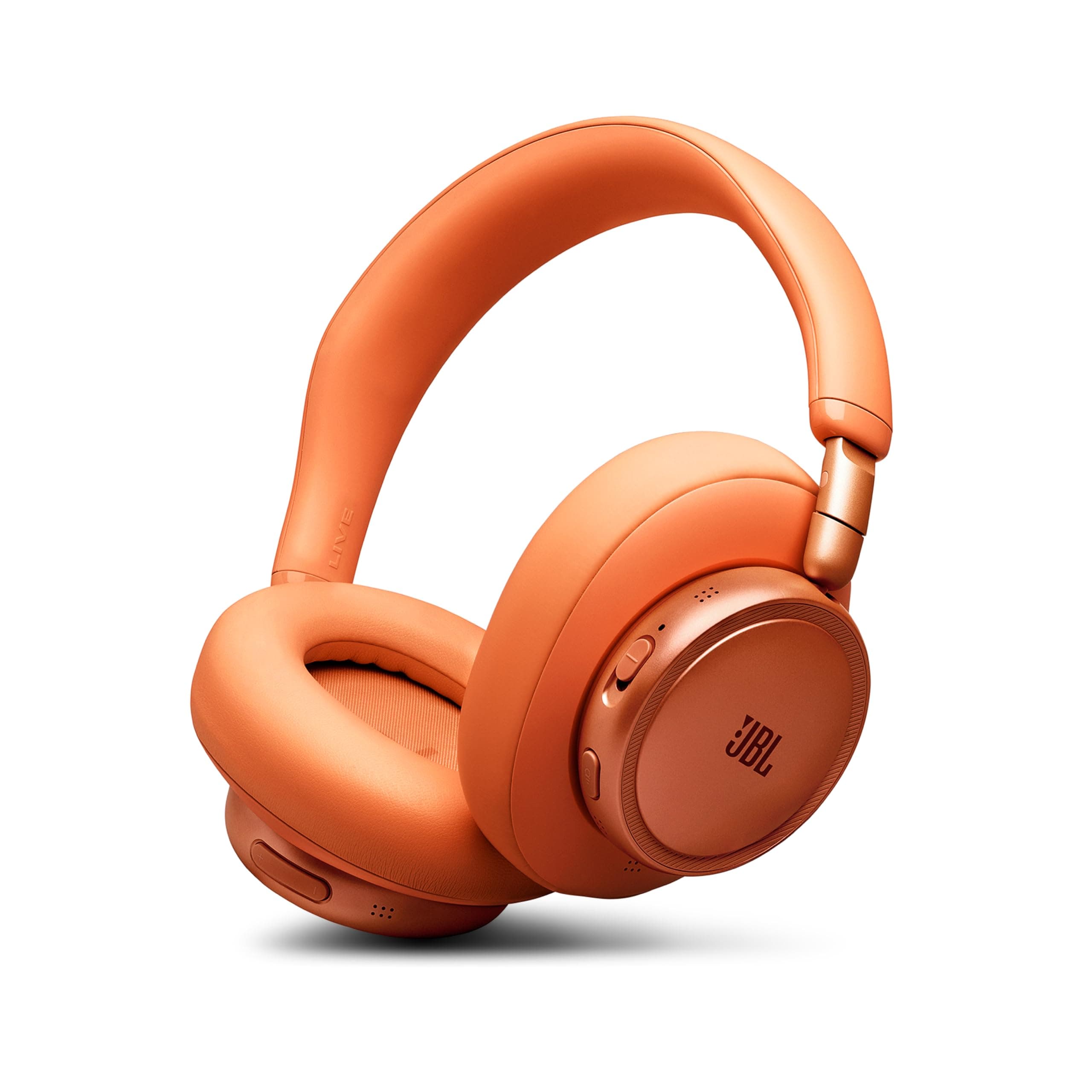 JBL New Live 780NC, Advanced Noise Cancellation 2.0 Wireless Headphones, Latest Technology (BT 6.0, Auracast, Hi-Res, LDAC, Spatial Sound, 6-mic, AI-Trained Algo) 80H Battery, 2Yrs* Warranty, Orange