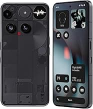 Nothing Phone (3), Black (12GB, 256GB) | Snapdragon 8s Gen 4 | 50MP + 50MP + 50MP Rear Camera | 1.5K+ 120Hz AMOLED Flexible LTPS Display