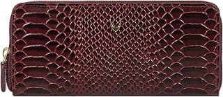 Hidesign Women's Cotton Ee Angara Wii Rf Medium Marsala Zip Around (Wallet)
