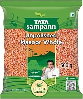 Tata Sampann Masoor Dal, Whole, 500 grams