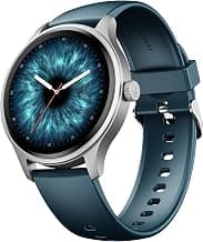 boAt Lunar Discovery Neo, 1.39" (3.5 cm) Round HD Display, Premium Metallic Finish, Animated Watchfaces, 100+ Sports Mode, Bluetooth Calling, Smart Watch for Men & Women (Ocean Blue)