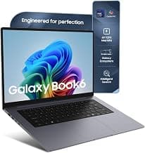 Samsung Galaxy Book6 (Gray, 16GB RAM, 1TB SSD) | Intel Core Ultra 7 (Series 3) | 16" WUXGA+ Display with Touchscreen | 24Hrs Battery Life | 120 Hz Refresh Rate | Dolby Atmos Stereo Speakers | AI PC